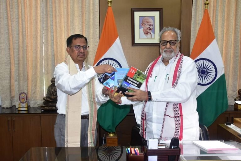 Odisha Governor releases three books of SOA professor