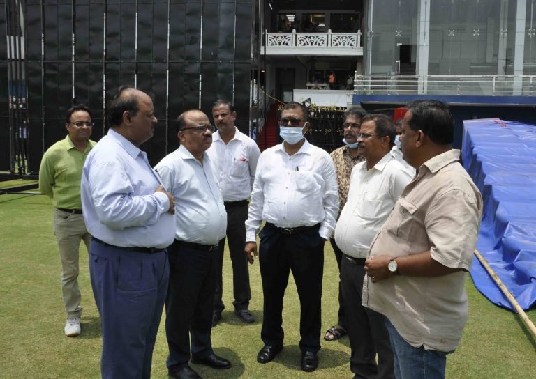 Preparations for Cuttack T20I in full swing