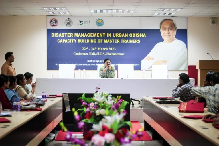 Training programme on disaster management in urban Odisha held