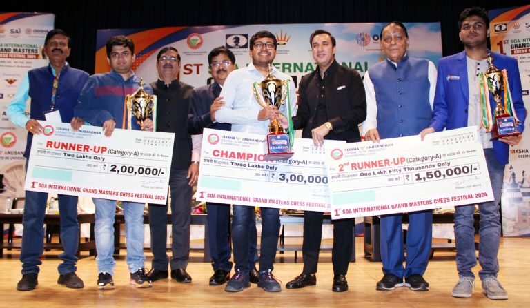 1st SOA IGM Chess Festival: Sayantan wins Category-A crown