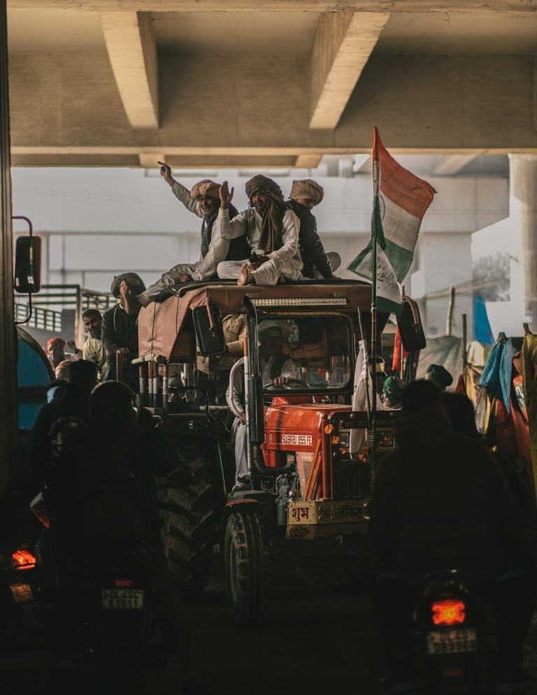 farmers protest