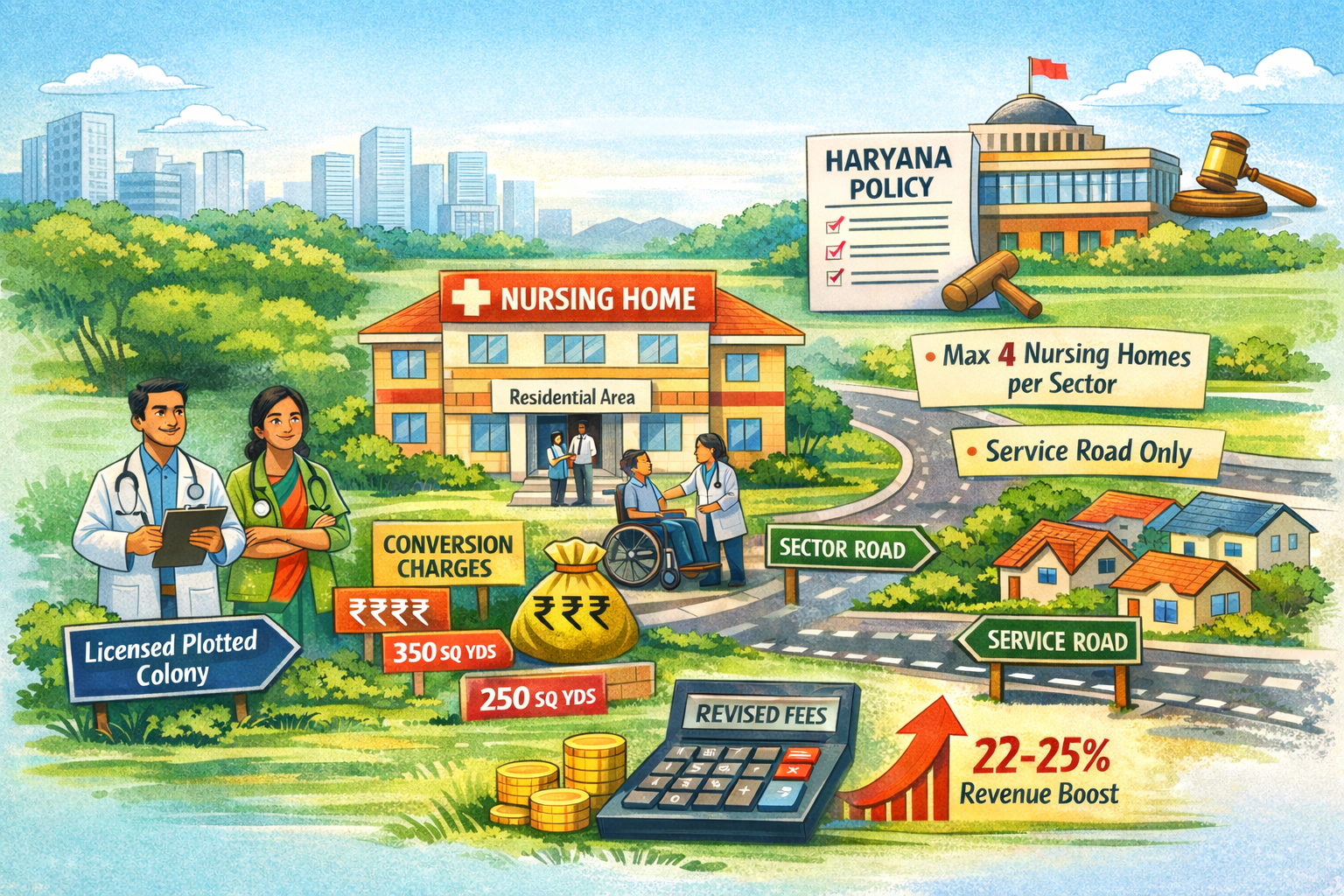 nursing home in housing colonies