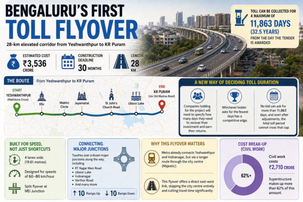 Bengaluru toll flyover