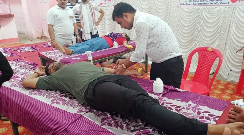 Blood donation camp