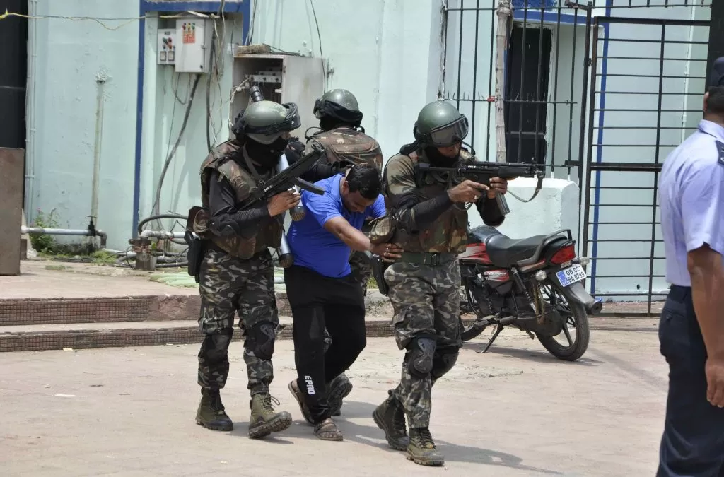 Cuttack T20 security